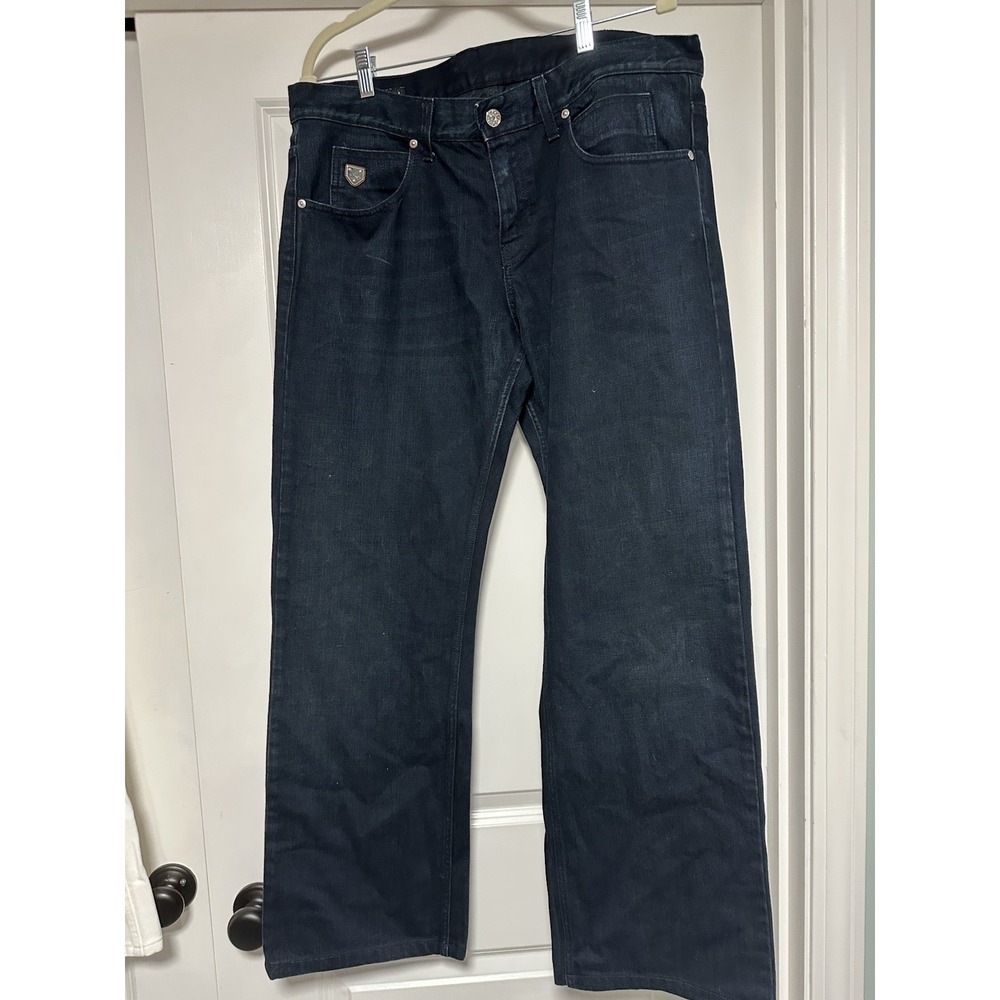Gucci, Men's Dark Wash Straight‎ Leg Jeans, Size 50